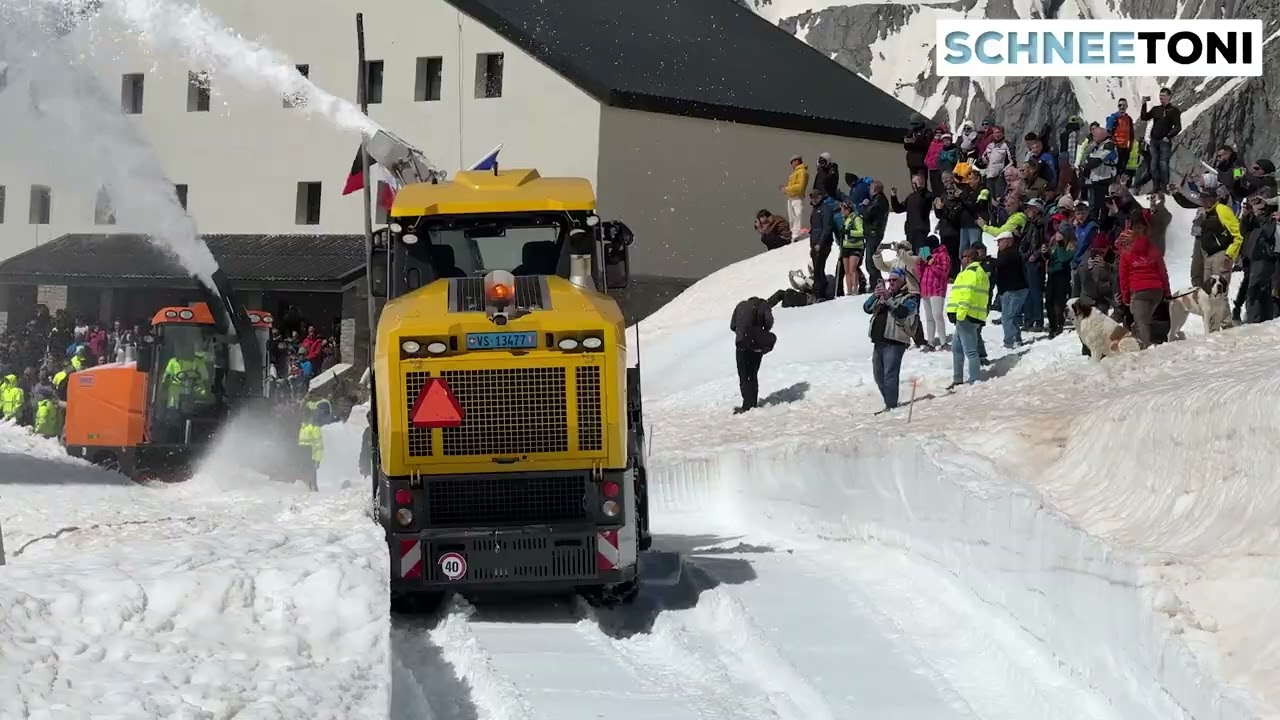 Öffnung Grosser Sankt Bernhard Pass (13.Juni 2024)