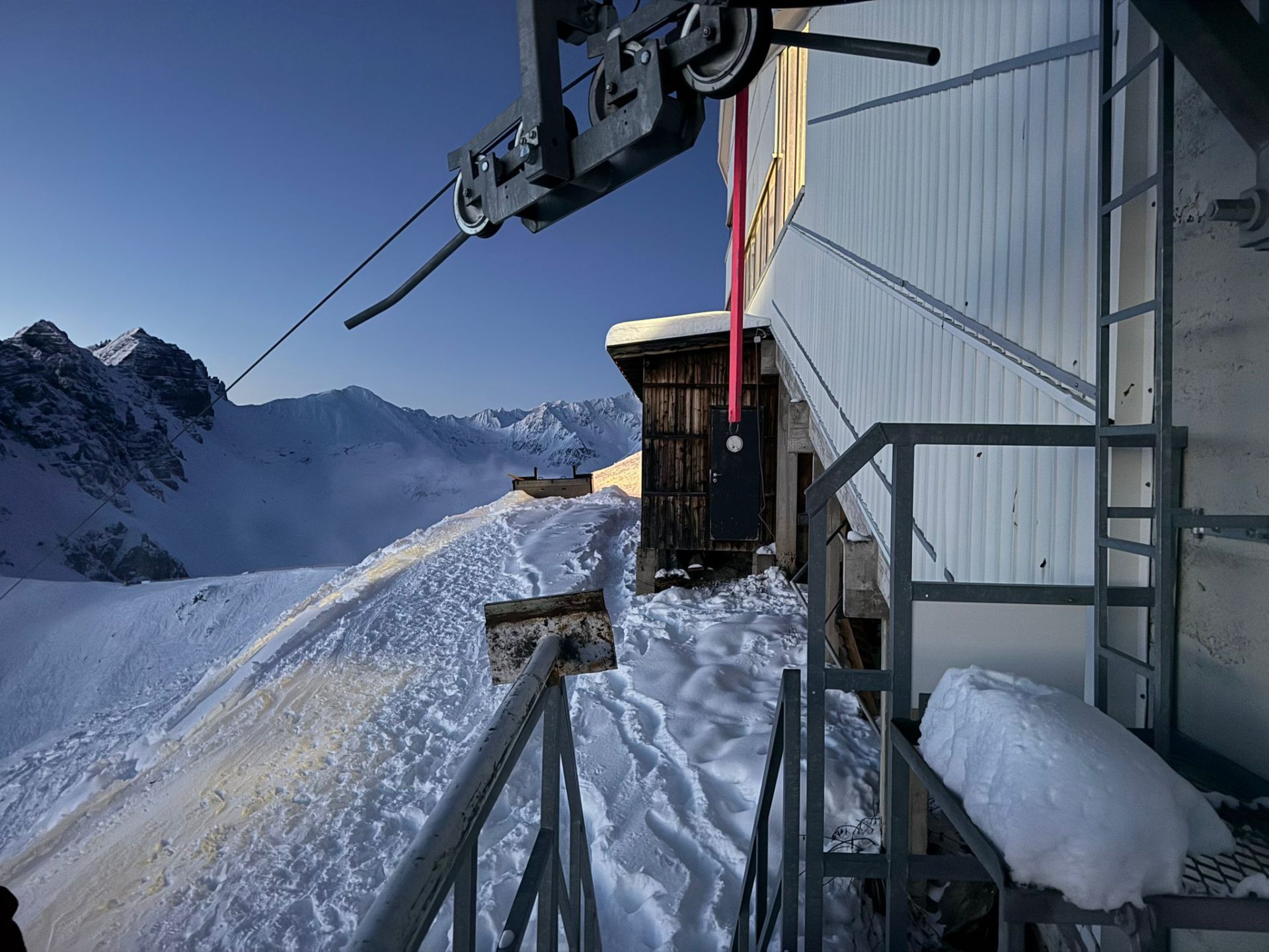 Dämmerungsstimmung Axamer Lizum