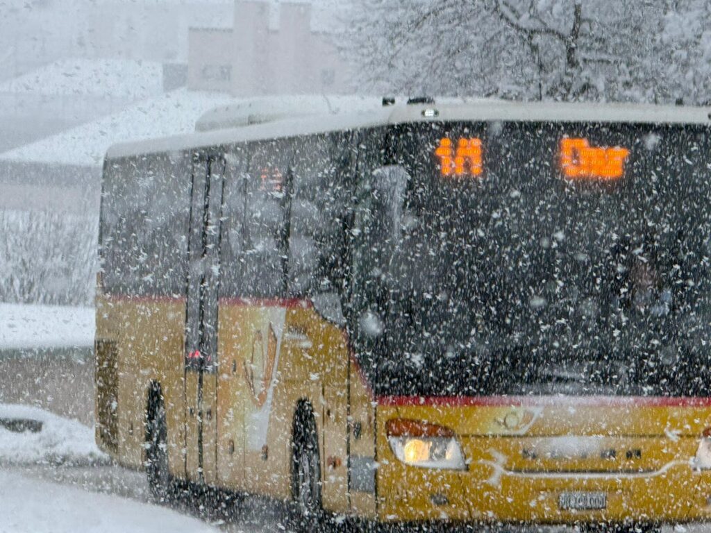 Nordstaulage bringt viel Schnee in der Schweiz und Österreich