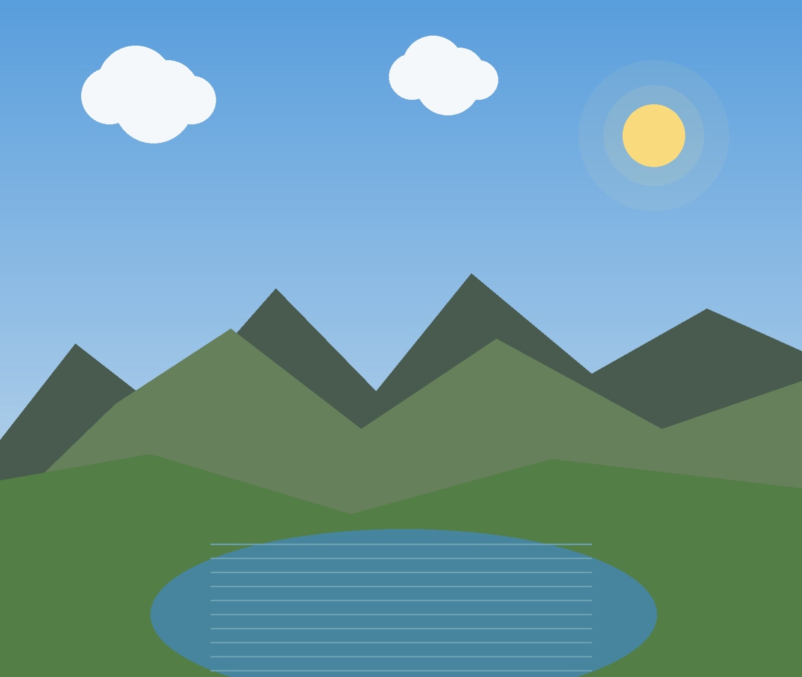 Hochalpine Herbstlandschaft ohne frischen Neuschnee